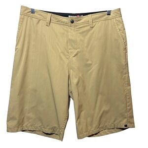 Quiksilver Amphibian Hybrid‎ Board Shorts Water Repellent Khaki Size 38